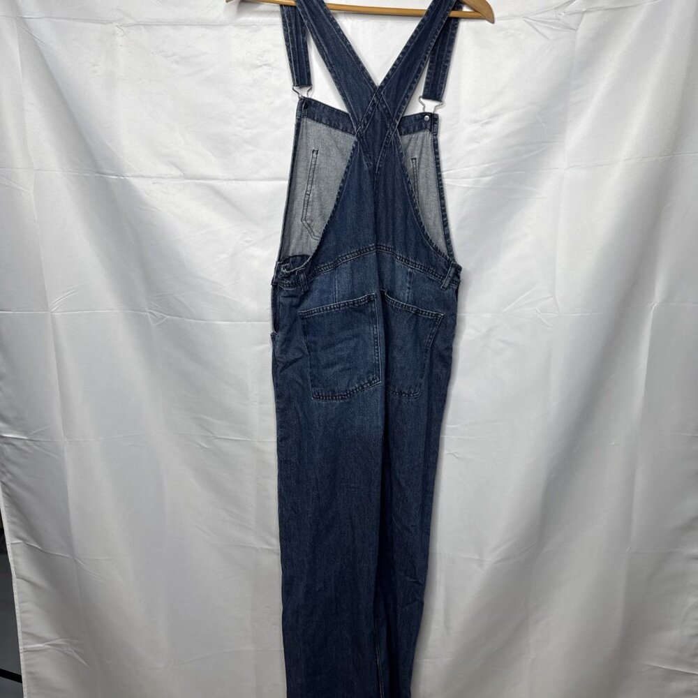 We The Free Ziggy Denim Overalls Women's Size S Slouchy Jean Straight Leg - Picture 7 of 14